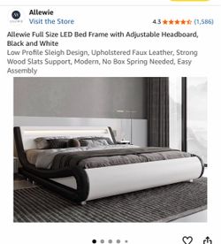 New in box - full size bed