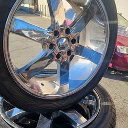 Juego De Rrines Para Trocas Chevrolet Tahoe Suburvan GMC Yantaz Buenas Medida 22