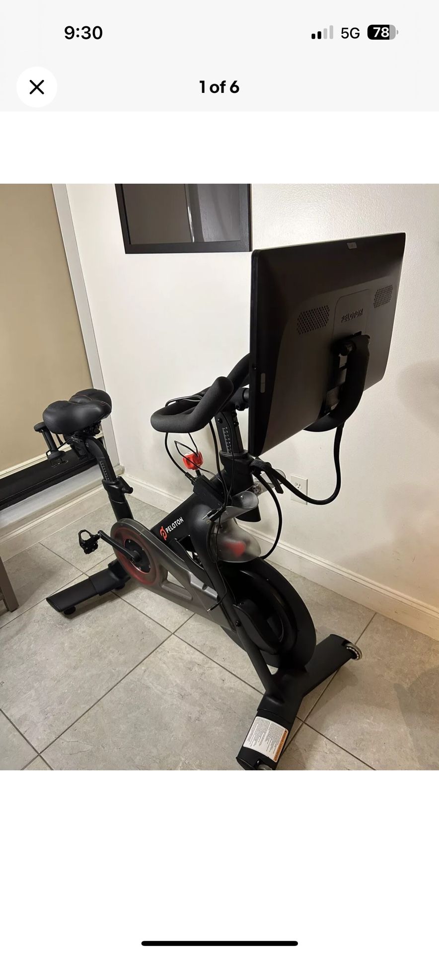 Peloton Bike 2024 Version