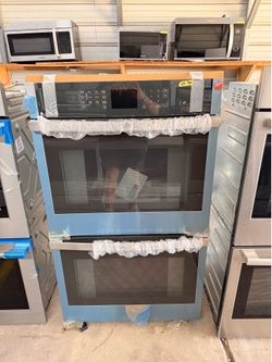 GE 30” STAINLESS STEEL DOUBLE WALL OVEN✨WARRANTY✨ DELIVERY✨