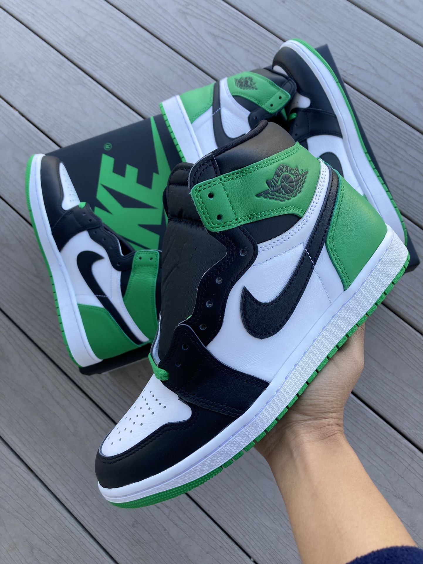 Mens Air Jordan 1 Retro High “Lucky Charm” Size 9 & 12 Only