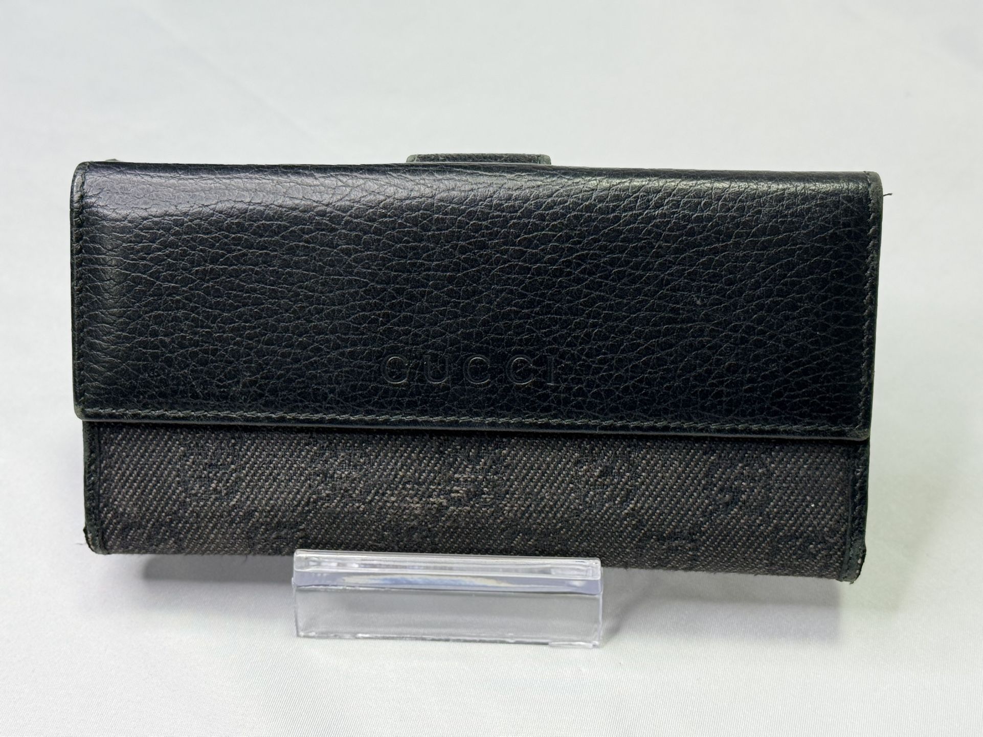 Gucci Canvas And Leather Wallet