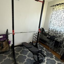 Marcy Club Weight Bench with Pull Up 