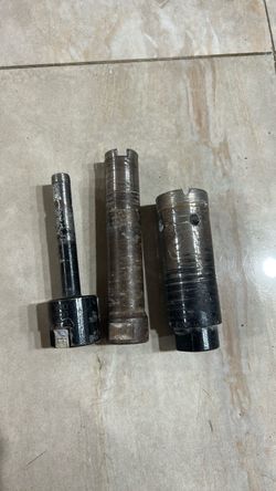 Used Diamond Core Drill Bits Set of 3