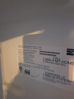 Kenmore Fridge Control Temperature Only.Brand New 