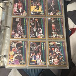 1992-93 Fleet Slam Dunk Lot Cards
