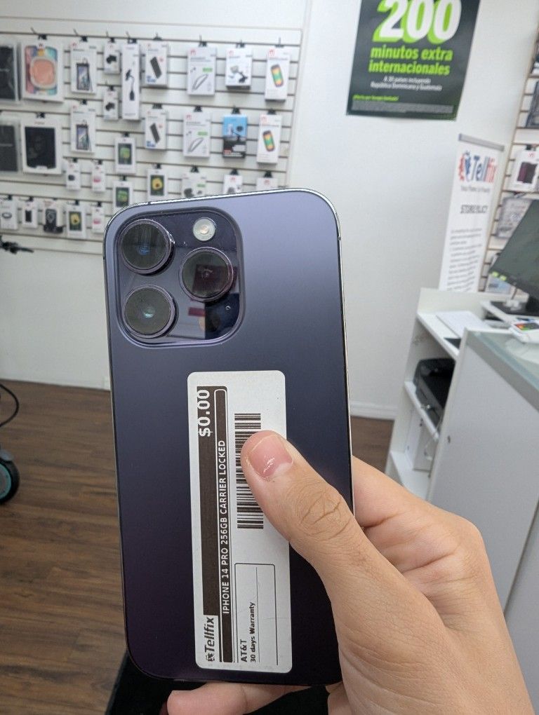 iPhone 14 Pro Carrier Locked AT&T 256gb $99 Down