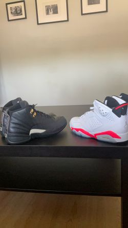 Jordan 6s And 12s Size 10