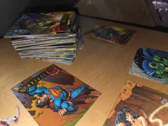 Vintage 90s DC Comics Trading Card Lot (60 Cards) - SkyBox / Fleer