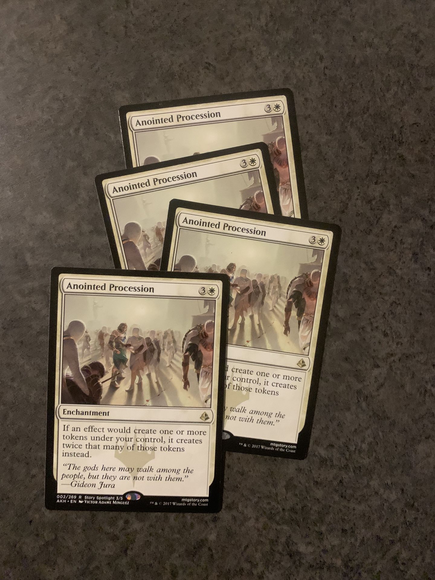 Anointed Procession Playset