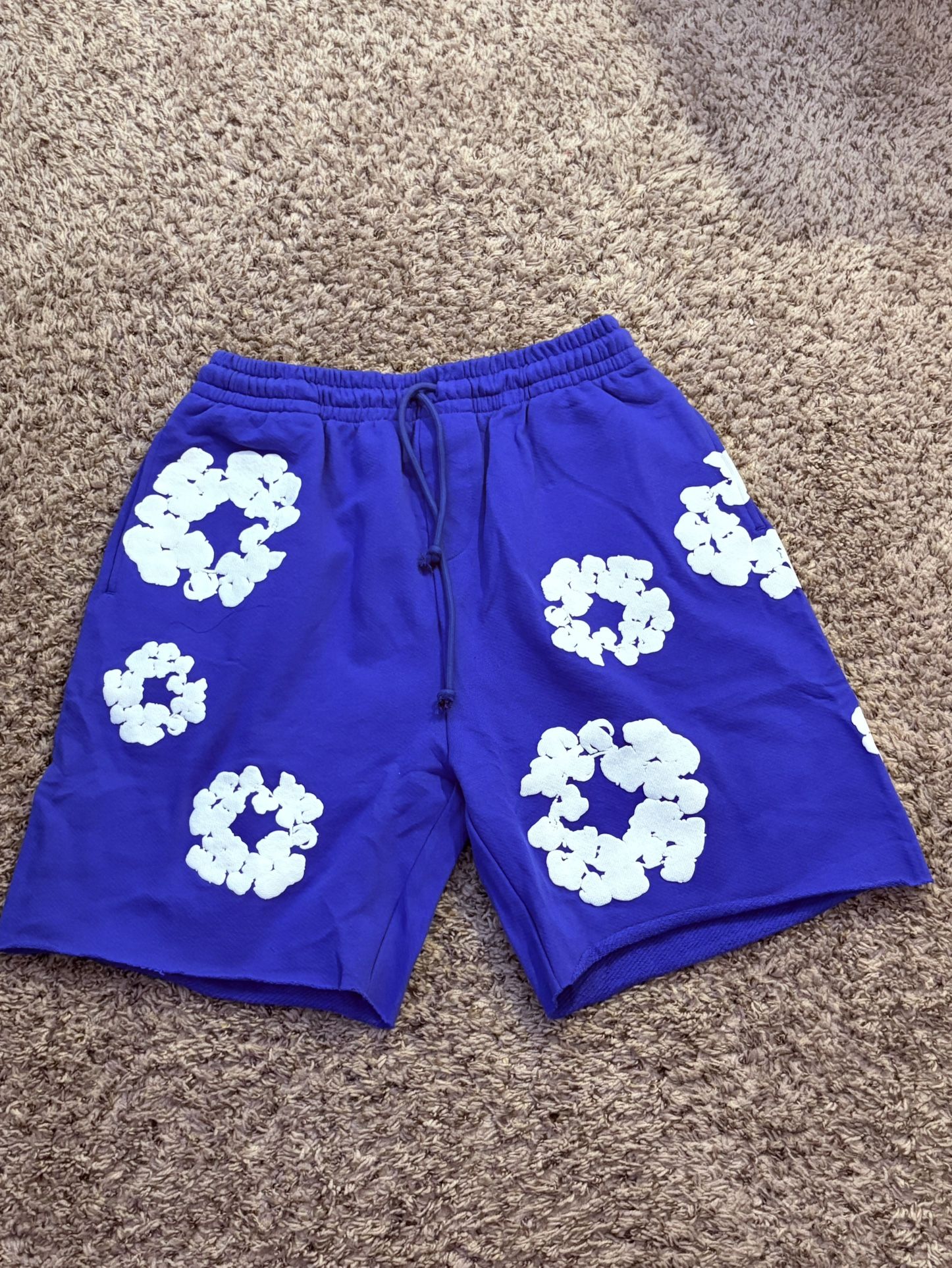 Denim Tear The Cotton Wreath Shorts