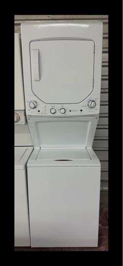 GE washer and dryer stackable combo