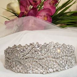 Swarovski Crystal Bridal Tiara 