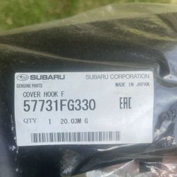 Subaru Wrx Front Bumper Hook Cover New