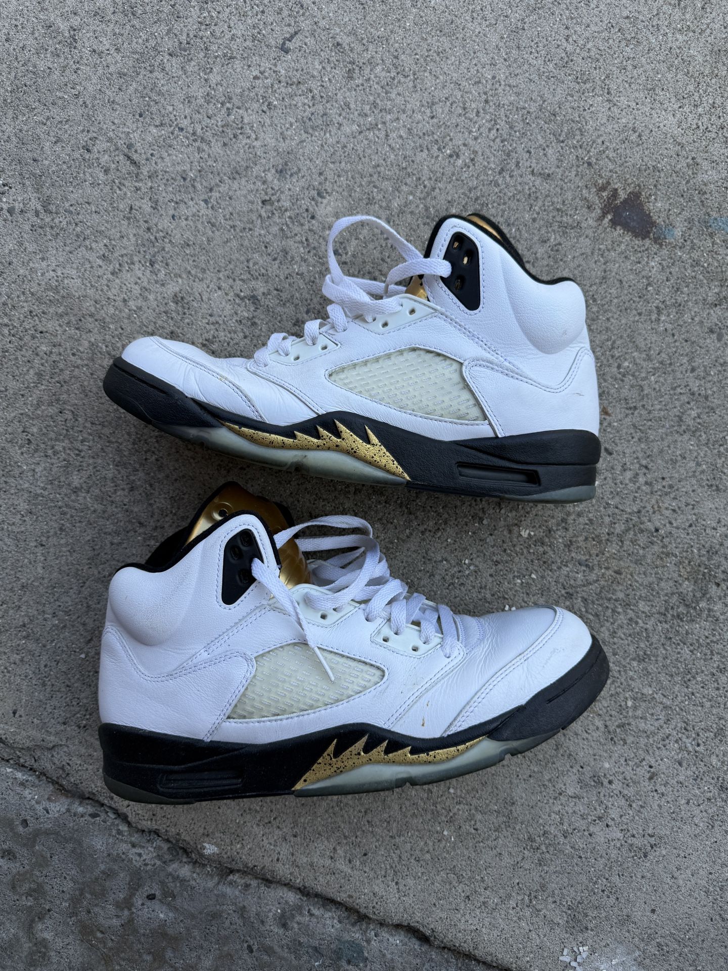 Nike Air Jordan Retro Olympic size 136027 133 OG V White