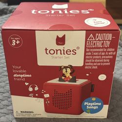 NEW Tonies Puppy Starter Set Red SEALED