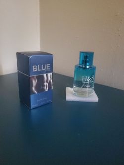 H&S Hanna's Secret Blue eau de toilette for men.