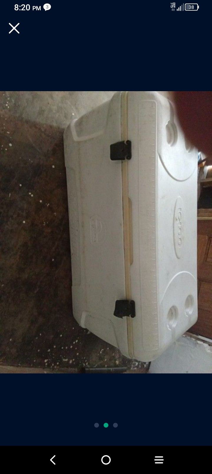 Igloo 150-Quart Marine Contour cooler,