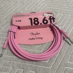 Hello Kitty instrument cable