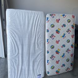2 Baby Crib Mattresses 
