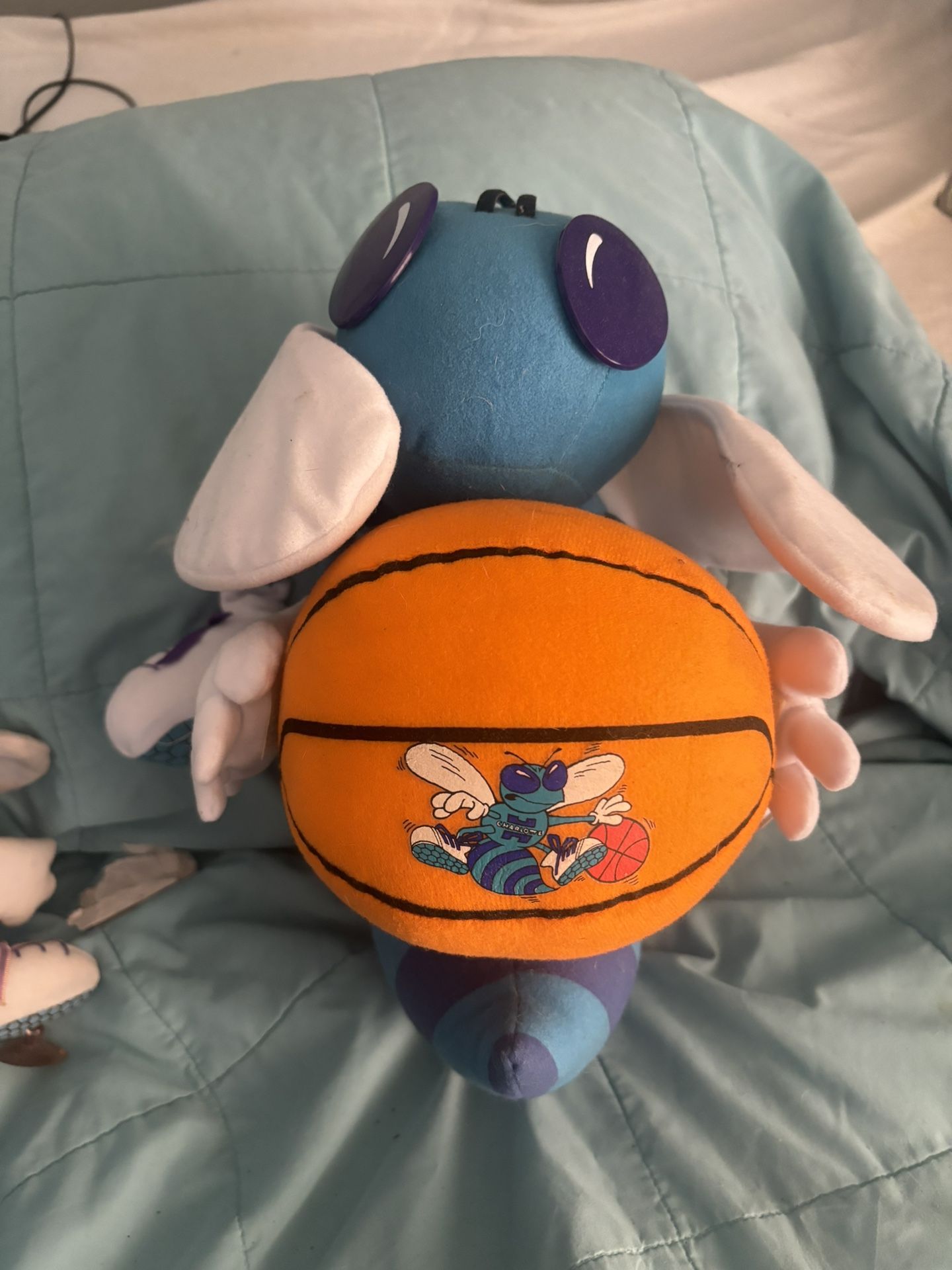 Vintage Charlotte Hornets, Plush Hugos