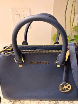 Michael Kors Blue Crossbody Purse