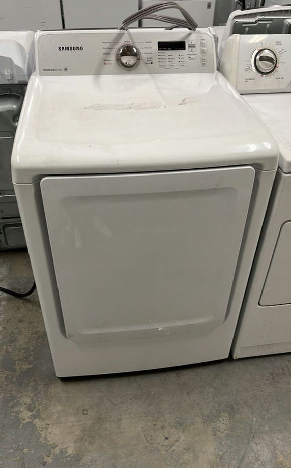 Samsung White Front Load Dryer Energy Efficient