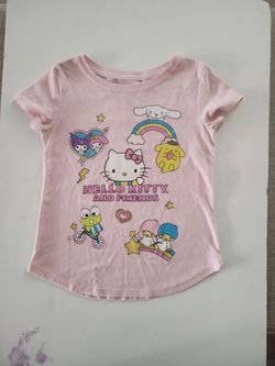 Hello Kitty and Friends Kids Pink T-Shirt