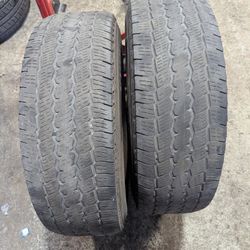 LT245/75R16 KUMHO CRUGEN PAIR OF TIRES 