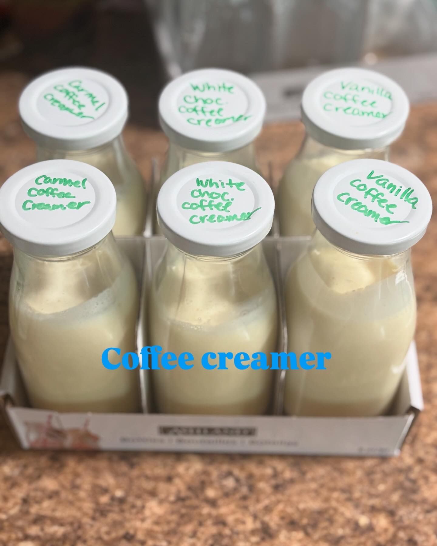Homemade Coffee Creamers