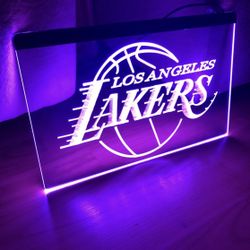 LAKERS LED NEON LIGHT SIGN 8x12