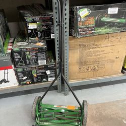 16” Manual Rolling Lawn Mower 