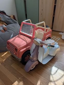 Generation Doll truck and scooter