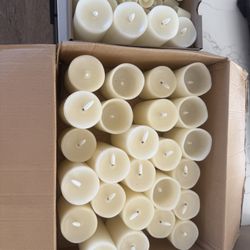 Battery Powered Candles (30 large and 22 tea light)