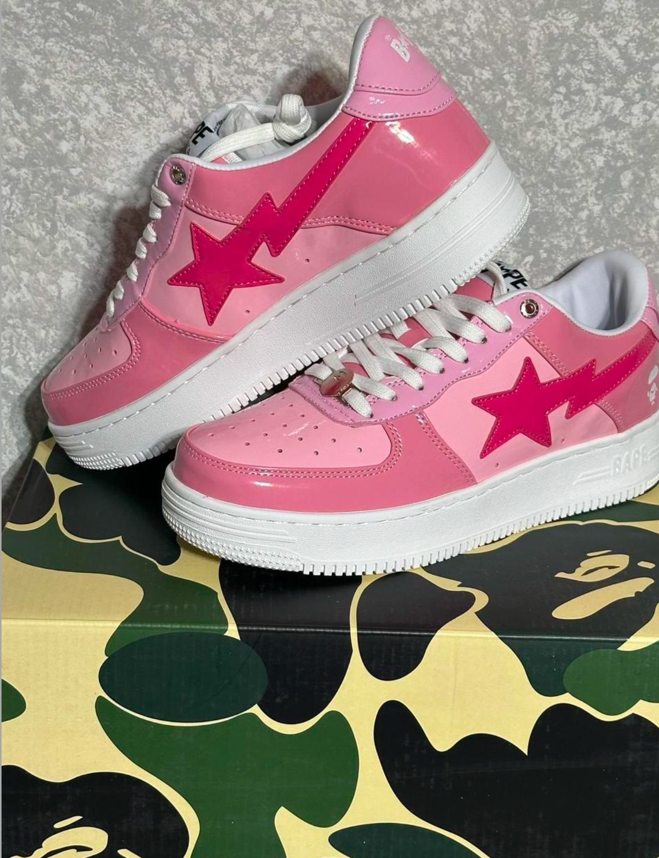 Pink Bape Trainer 
