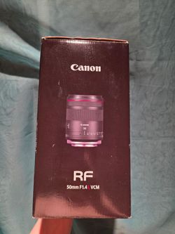 Canon RF 50mm f/1.4 L VCM Lens (Canon RF)