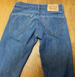 Mens 28x30 Levi’s 511 Slim Fit Blue Jean Denim Pants