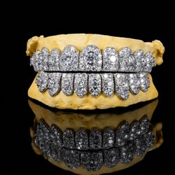 Custom Honeycomb Bustdown Grillz
