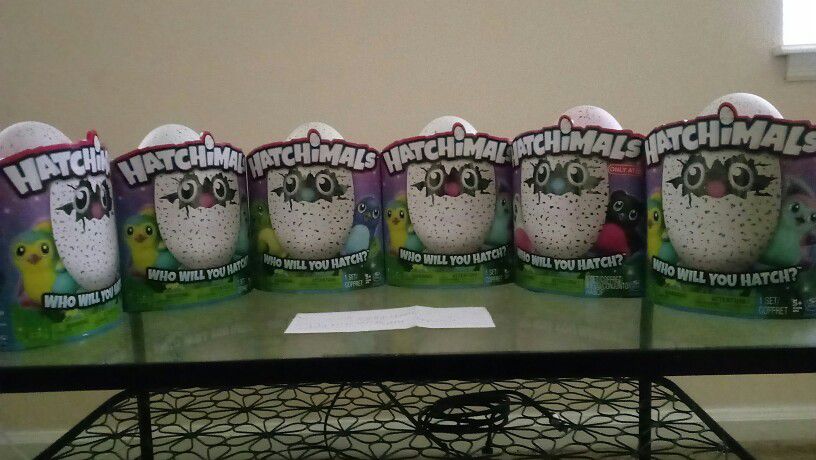 NEW RARE HATCHIMAL LOT OF 6! MUST Go!