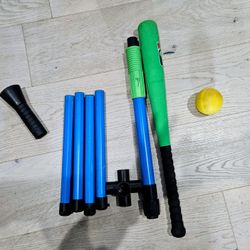 Franklin Sports Youth Batting Tee - Adjustable Height Plastic Training Tee for Kids + Toddlers - 23" to 33" Inches