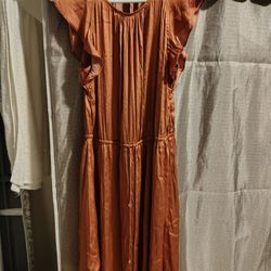 Rose gold Dress Size 8 ( medium)