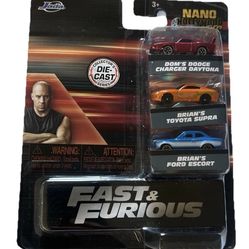 FAST & FURIOUS NANO RIDES DIE-CAST