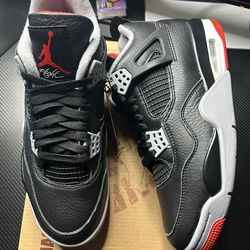 Jordan 4 Bred Reimagined Size 8 New