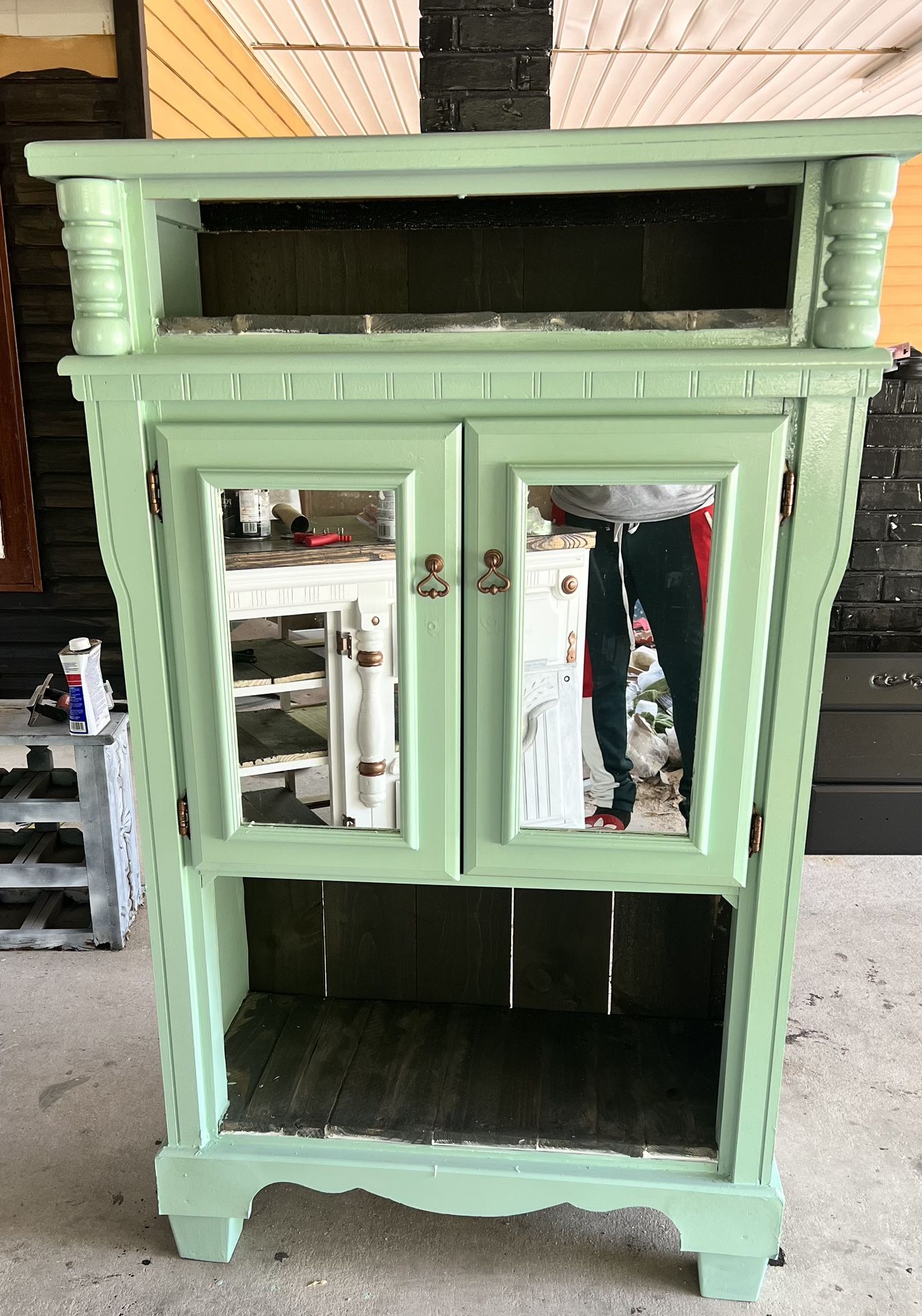 Seafoam Green Chest