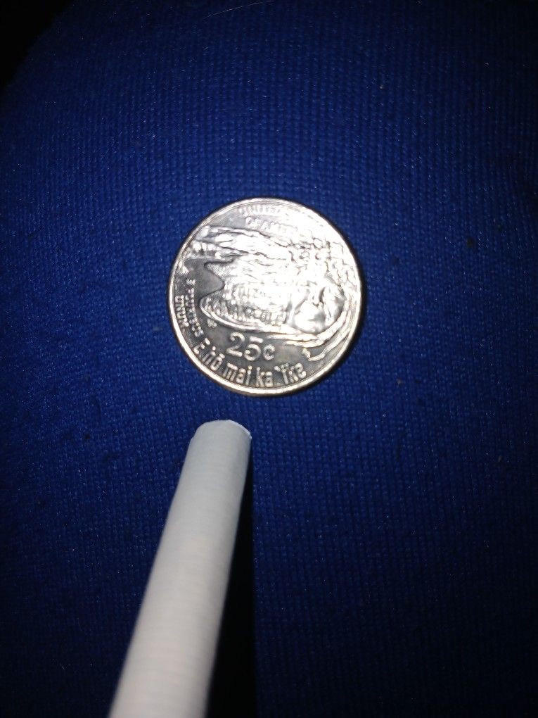 82003 quarter air instead of godd we trust is God we trust CO. D, it's a good air very rare.
