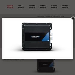 Soundigital 800.4 EVOX 4 ohm Compact Amplifier