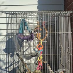 Bird Cage Good Condition, For Medium sized Bird