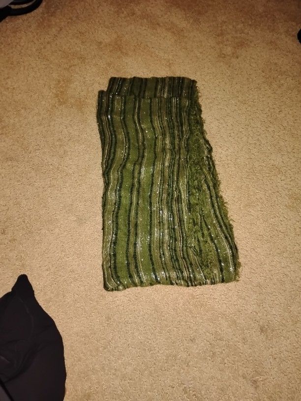 Green Pantone Infinity Scarf