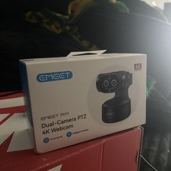EMEET PIXY Dual Camera AI Powered 4K Podcast Camera