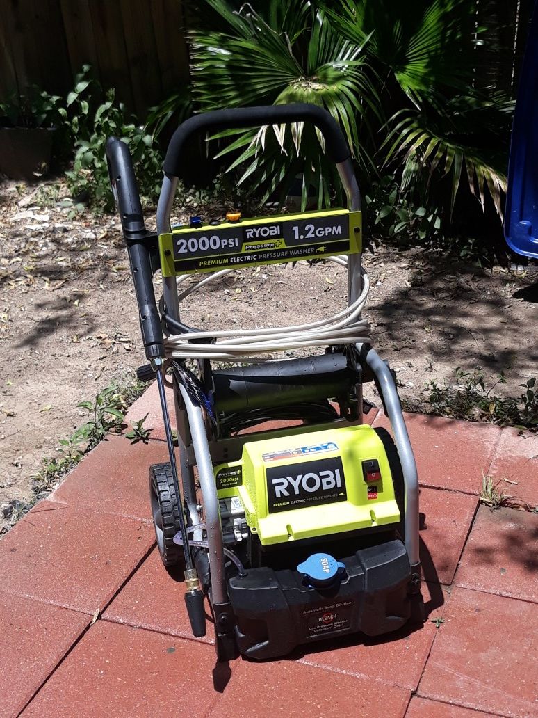 Pressure washer 2000 psi electric